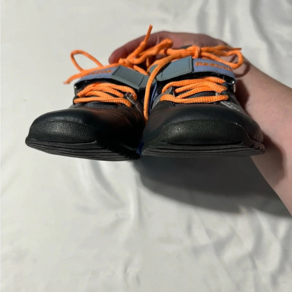 Reebok CrossFit U-Form Trainers Grey/Blue/Orange Size 6.5 - Picture 6 of 10